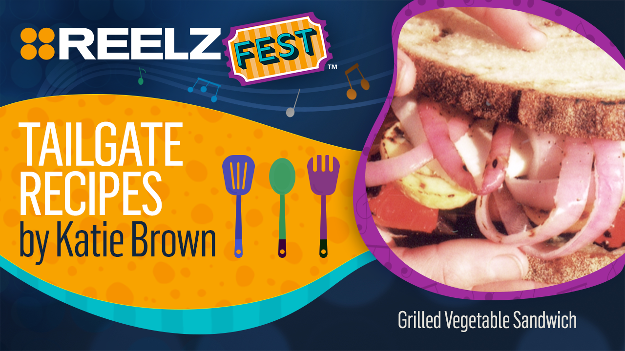 REELZFest™ Grilled Vegetable Sandwich with Pesto Mayo Recipe